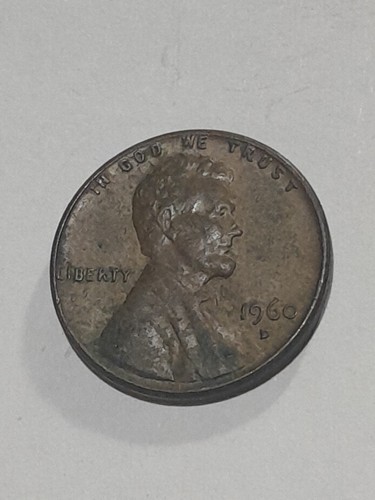 One cent 1960 - one, "d"