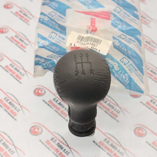 Pomello cambio pelle fiat - pelle,