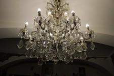 LAMPADARIO in Cristallo Di