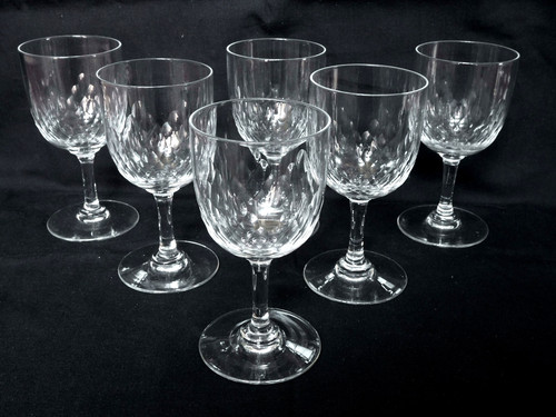Verres vin cristal - verres, à