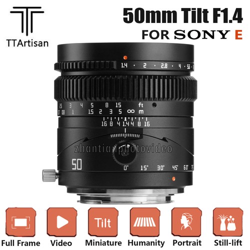 Ttartisan tilt 50mm full - tilt,