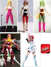 FULL BODYSUIT LYCRA pour SHAINA, MARINE, JUNE, TÉTHYS,etc SAINT SEIYA MYTH CLOTH