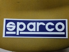Adesivo Sticker SPARCO  cm 34 x 10  circa