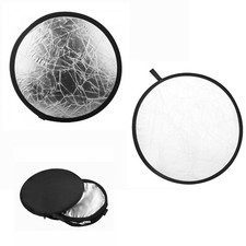 PANNELLO RIFLETTENTE DIFFUSORE 56 cm 2 IN 1 oro argento RICHIUDIBILE DA TRASPORT