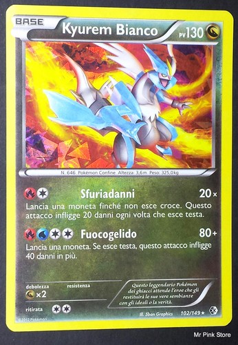 Kyurem bianco 102 - 102/149, rara