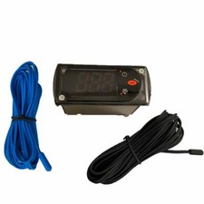 Nuovo Carel Termostato di Temperatura PJEZS0H100 con Sensore di Temperatura Sonde 115V