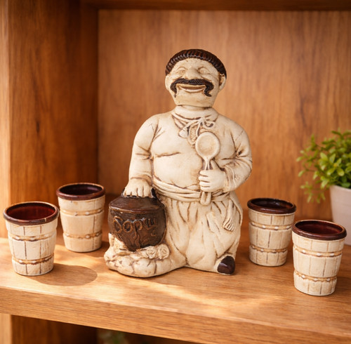 Set decanter statuina cosacco