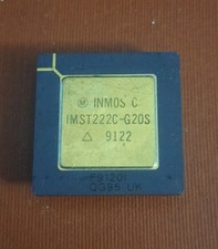 VINTAGE TRANSPUTER CPU INMOS IMST222C-G20S SOCKET PROCESSORE PROZESSOR RETRO PC