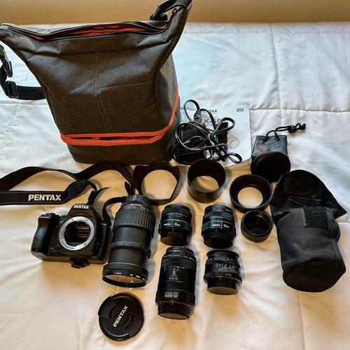 Pentax dslr camera with - dslr,