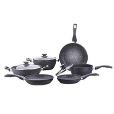 Batteria pentole 9pz alluminio