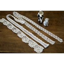 SET 3 BORDINI / PIZZI  UNCINETTO