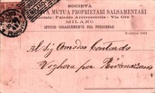 Milano - Ufficio collocamento personale - Commerciale F. piccolo spedita