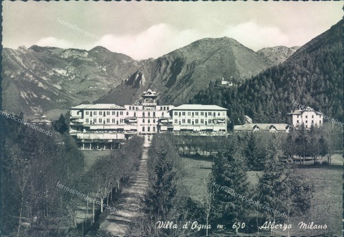 O514 cartolina villa - o514,