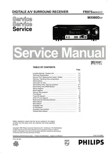 Servizio manuale istruzioni - servizio, di