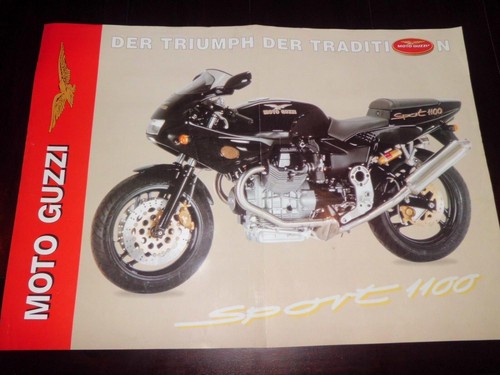 Brochure moto guzzi - brochure, s