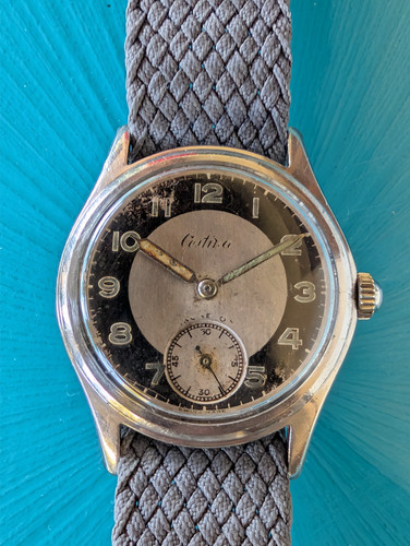 Vintage certina bullseye cal - certina,