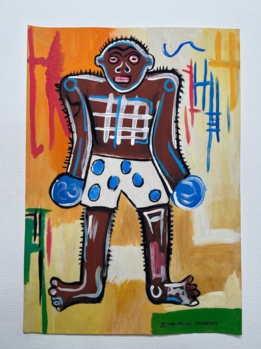 Jean michel basquiat - basquiat, disegno