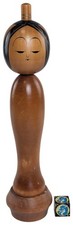 Vecchia bambola Kokeshi