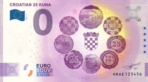 Billet souvenir 2022 - billet,