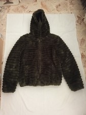Pellicciotto verde scuro con