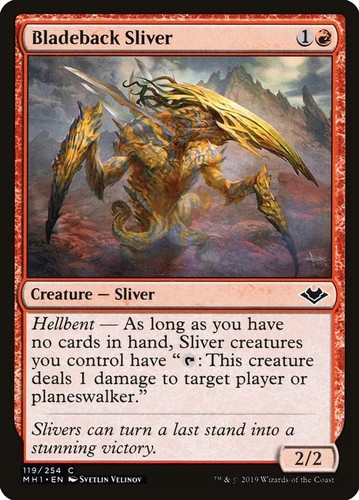 Bladeback sliver mh1 - bladeback, [mh1