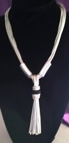 Collana torchon multifilo - collana,