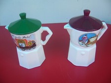 Biscottiere in ceramica a forma di moka