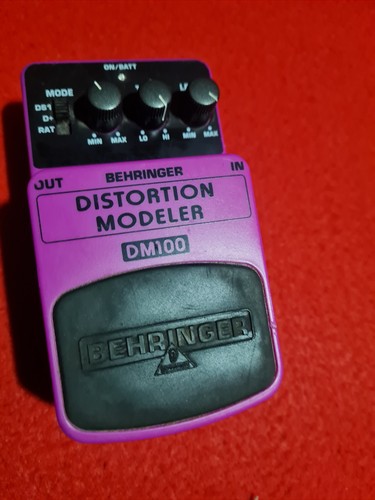 Behringer dm100 distortion - behringer,