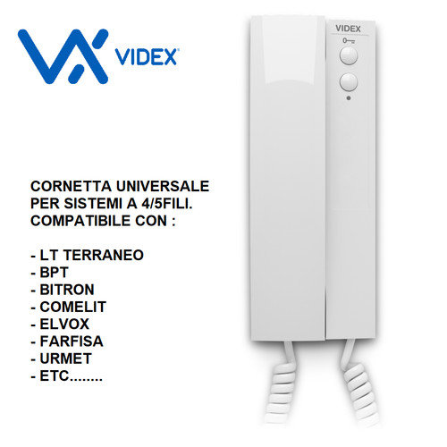 Citofono cornetta ricambio - di,