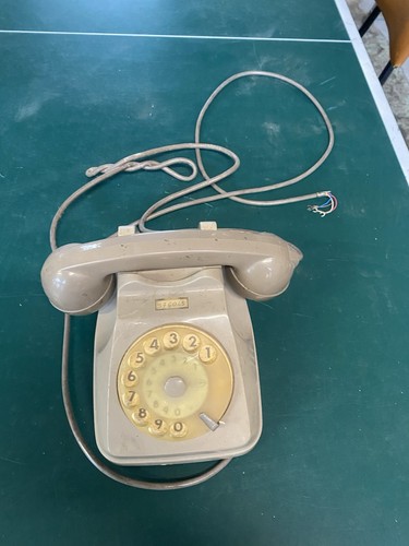 Telefono disco rotella vintage - rotella,
