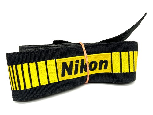 Cinghia nikon nero giallo - nikon, nero/giallo