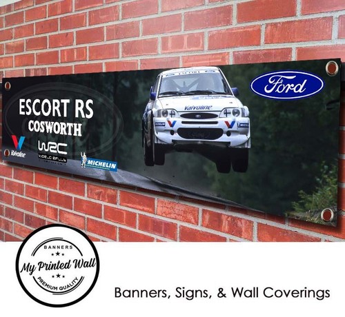 Striscione auto rally ford - striscione,