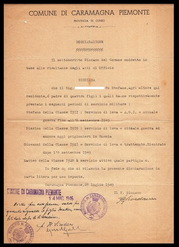 Gf0050 certificato di - certificato,