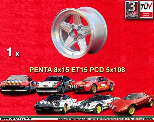 Cerchio penta 8x15 - 1,