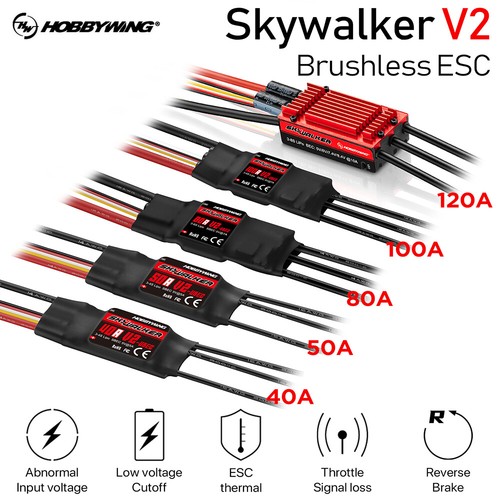 Hobbywing skywalker 40a - hobbywing, 50a