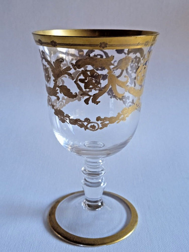 Versace bicchiere decoro oro - versace,