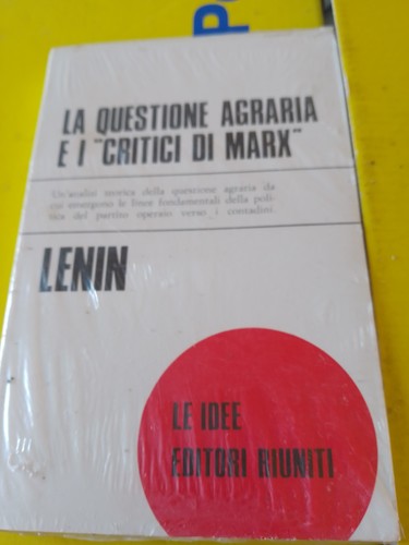 Lenin questione agraria - lenin,