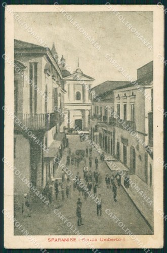 Caserta sparanise cartolina - caserta,