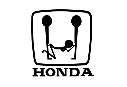 Honda logo jdm vinyl - logo,
