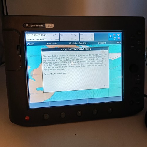 Raymarine c120 gps - raymarine,