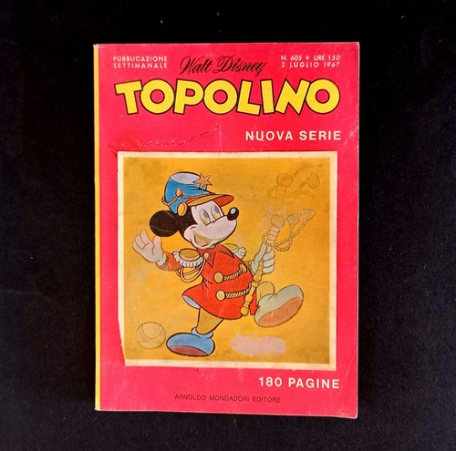 Topolino libretto 605 del - topolino, 1967