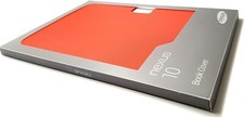 Cover a libro ufficiale originale Google Nexus 10 rosso grigio protezione nuova