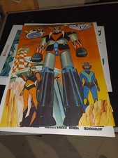 POSTER GOLDRAKE ACTARUS ALCOR VEDI NOTE***