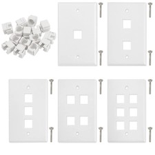 30 Pack 1/2/3/4/6 Port White