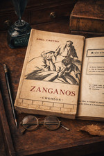 Vintage Spanish Book Zanganos