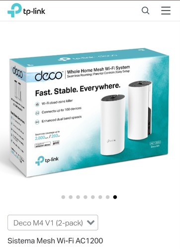 Link deco ac1200 - tp-link, m4