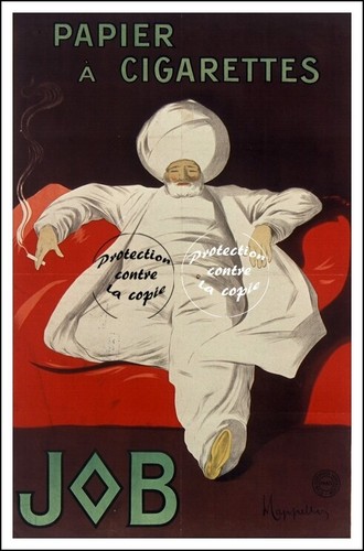 Papier job cappiello - papier, poster