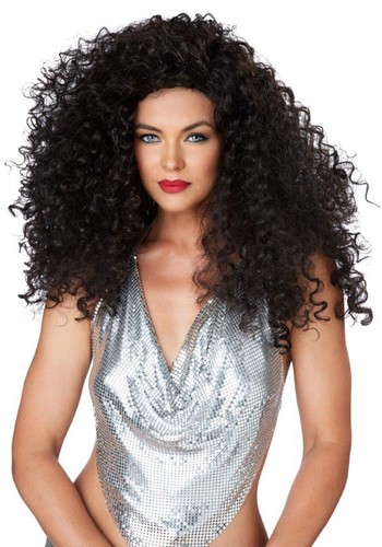 Parrucca diva discoteca bruna - parrucca,