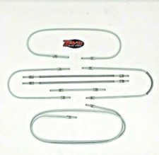 KIT COMPLETO TUBI FRENO IN ACCIAIO BUNDY PER FIAT 500 F 2° Serie L R BIANCHINA