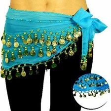 Panno danza del ventre blu